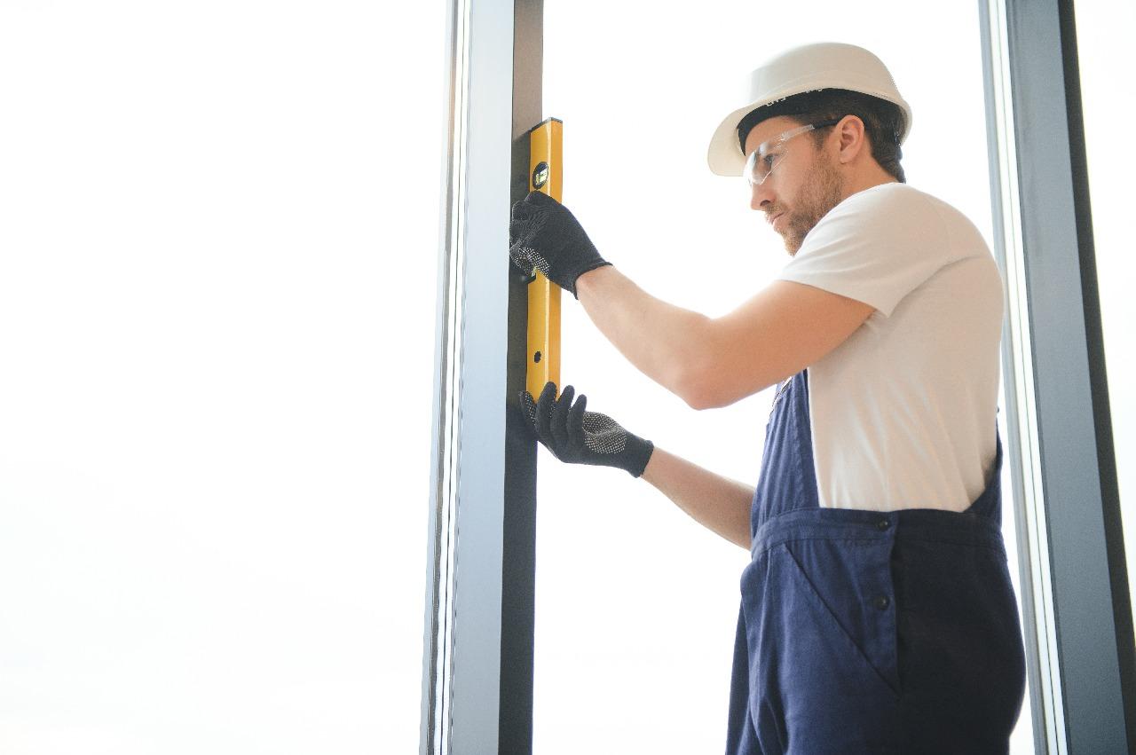 Modern sliding door installation in Miami