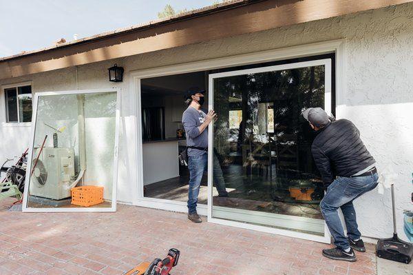 Sliding glass door installation Miami