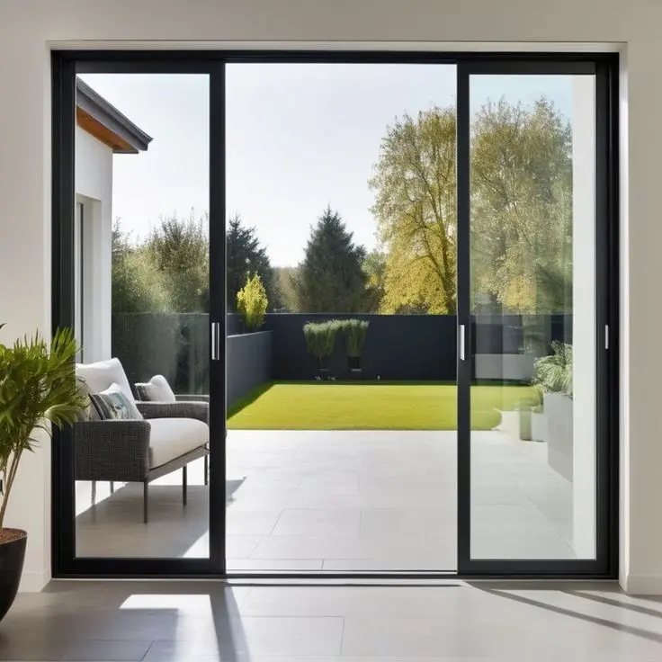 Professional sliding patio glass doors by Miami Sliding Door Modern sliding patio glass doors installation connecting indoor and outdoor spaces